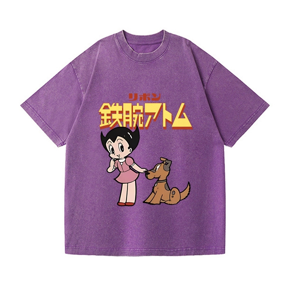 Astro Boy Vintage Wash Japanese Design T-Shirt