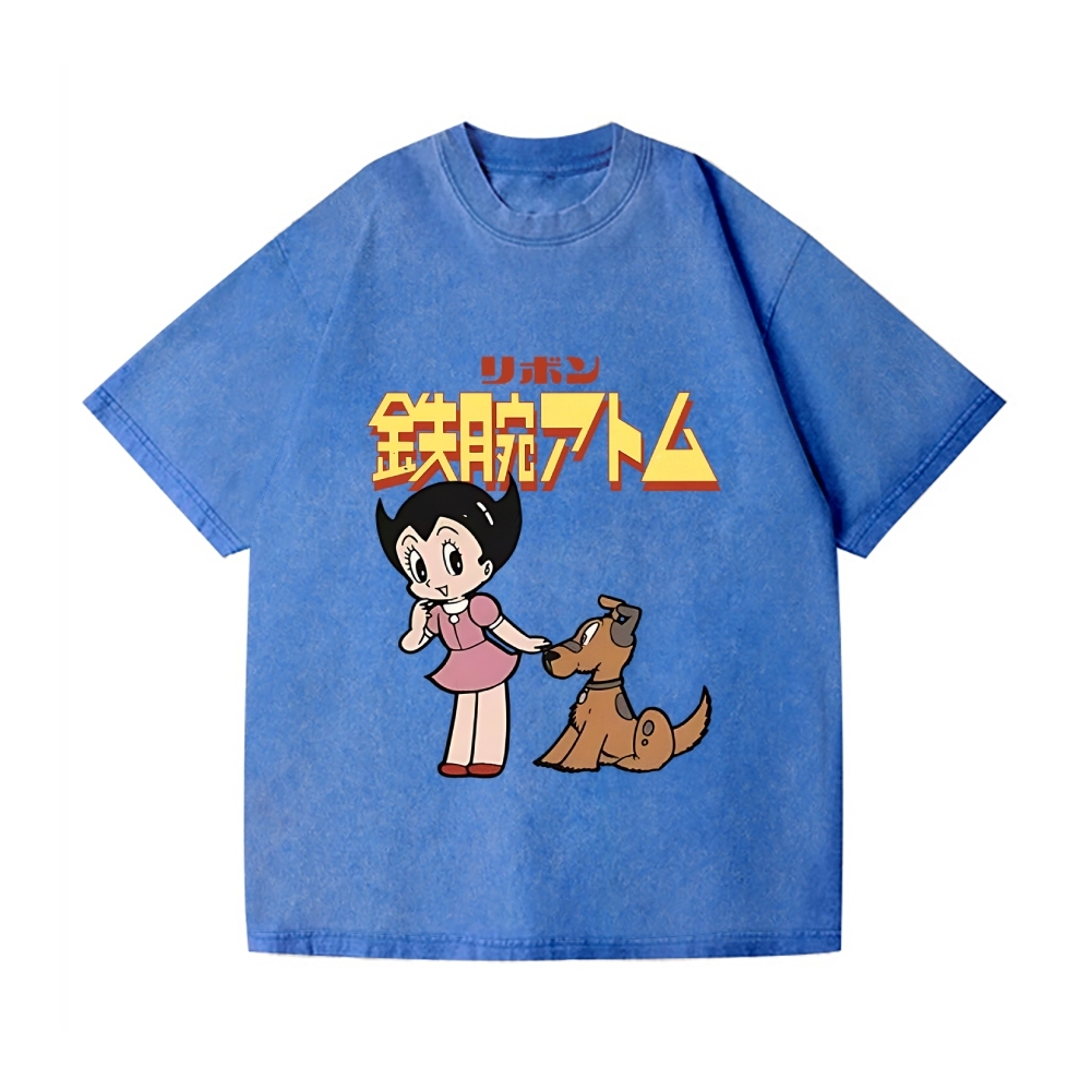 Astro Boy Vintage Wash Japanese Design T-Shirt