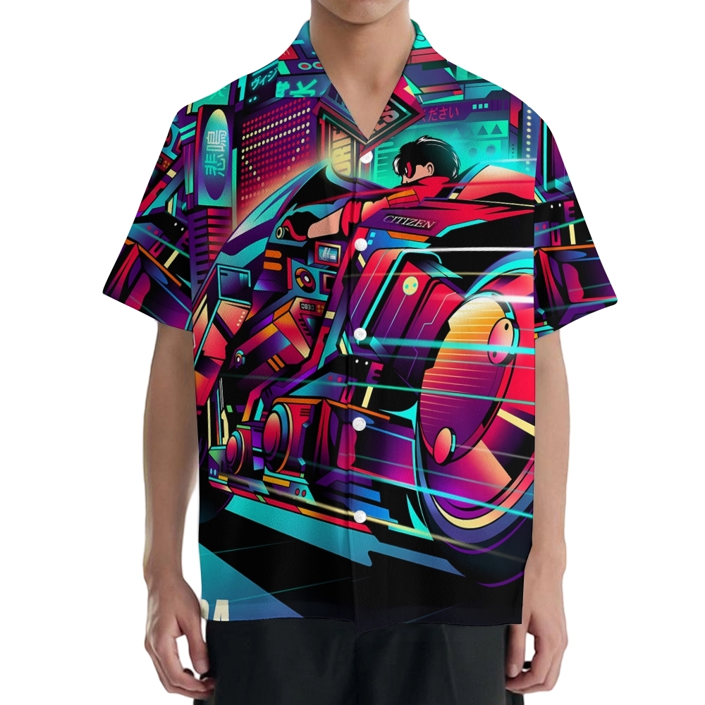 Akira Japanese Style Camp Shirt