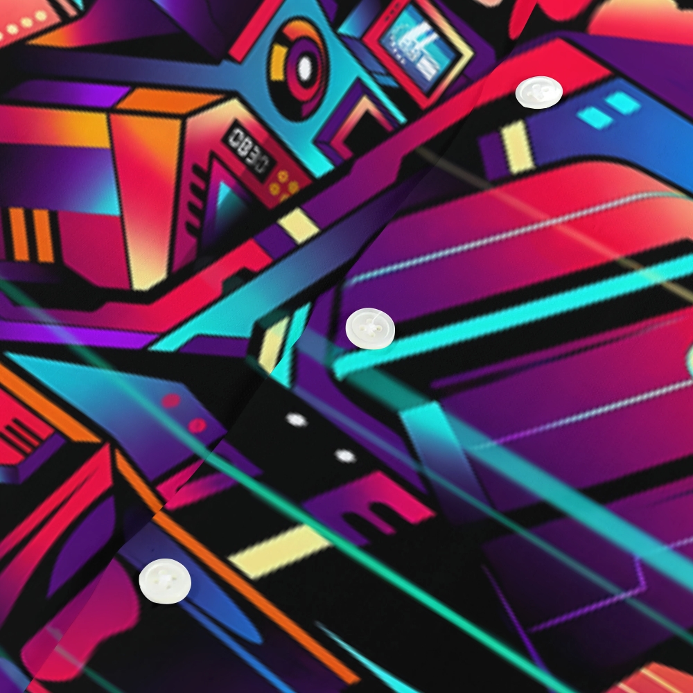 Akira Japanese Style Camp Shirt