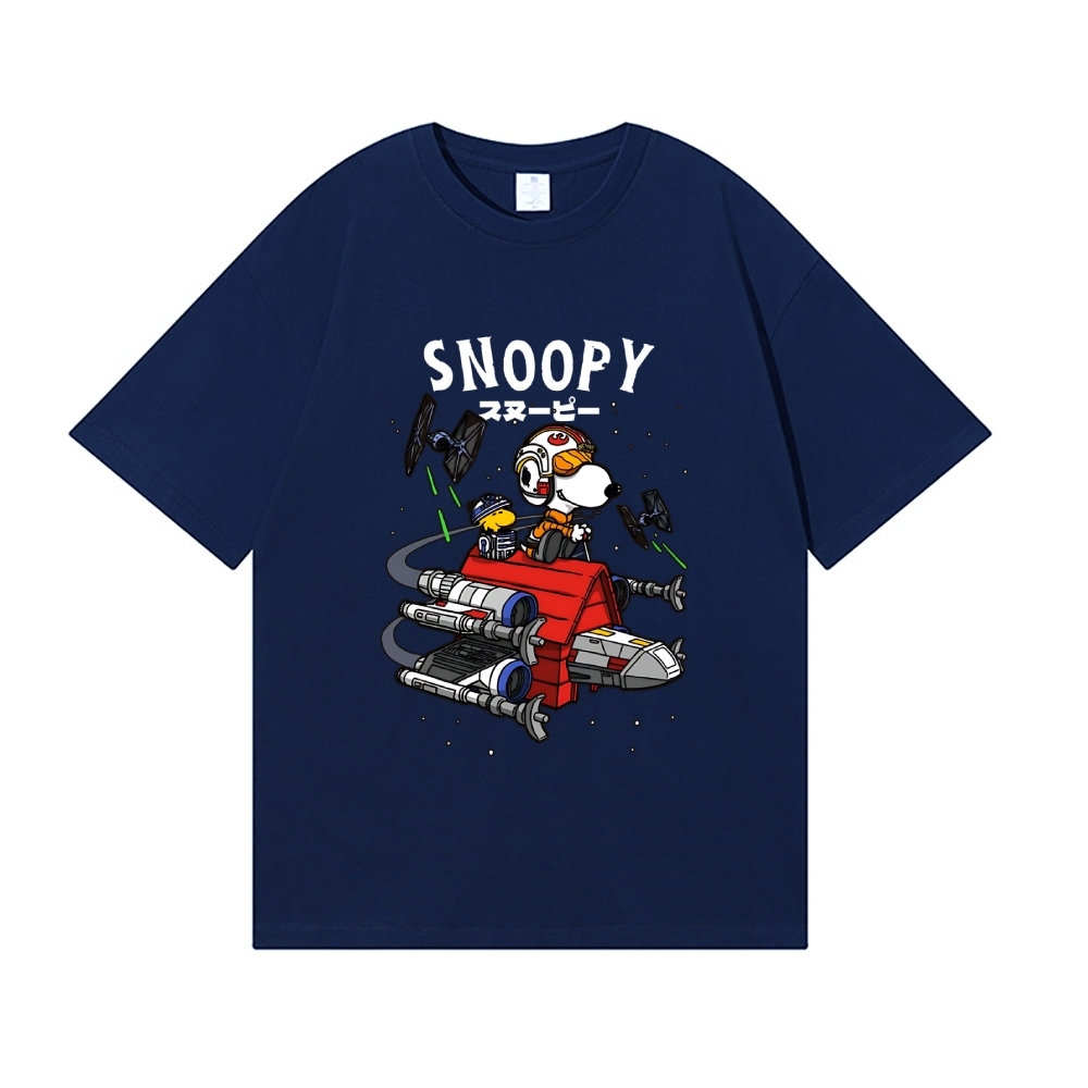 Peanuts Space Dog Japanese Style Classic Tee
