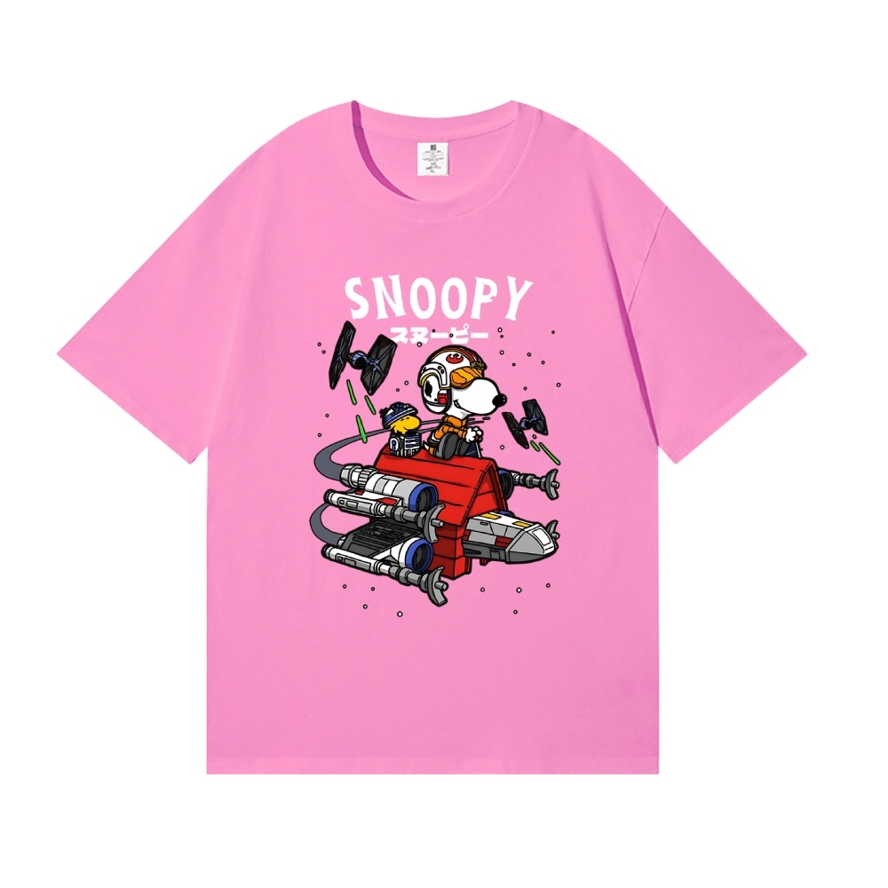 Peanuts Space Dog Japanese Style Classic Tee