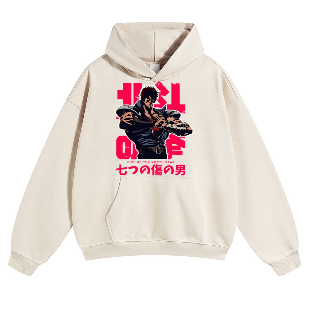 Fist of the North Star Vintage Cotton Hoodie