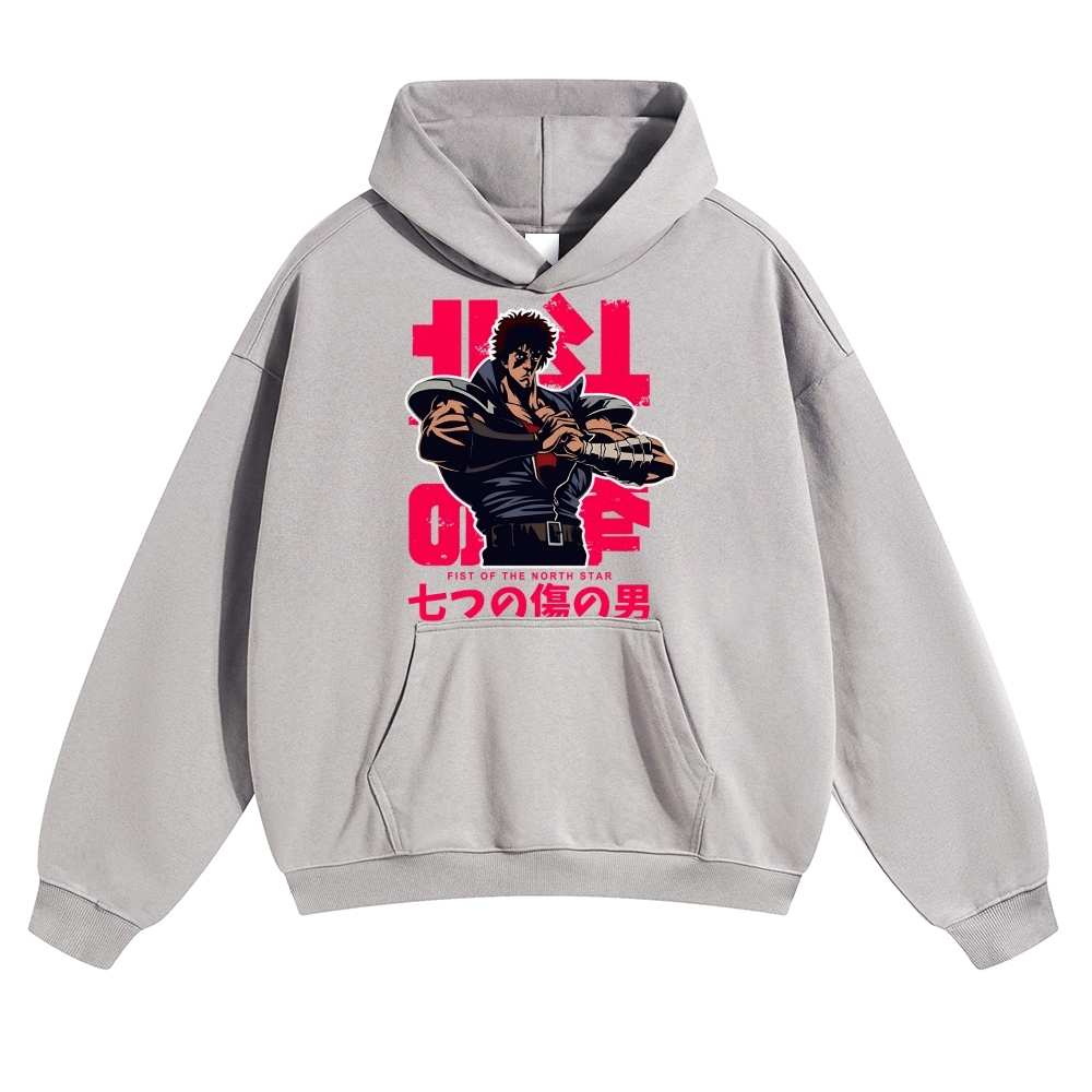 Fist of the North Star Vintage Cotton Hoodie