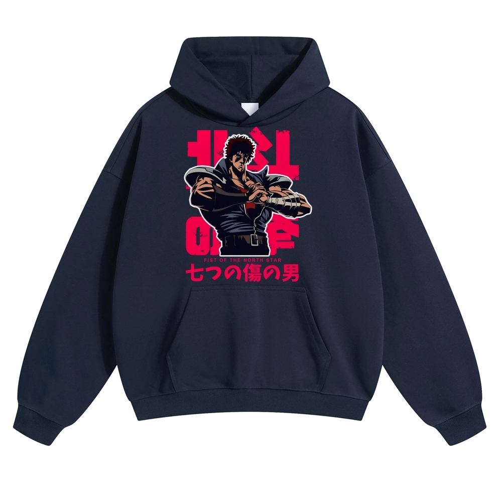 Fist of the North Star Vintage Cotton Hoodie