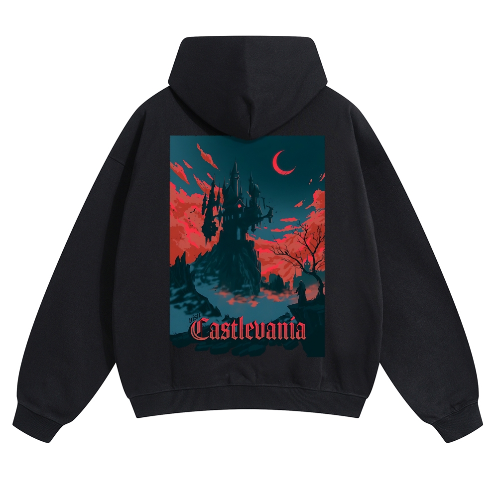 Castlevania Vintage Cotton Hoodie