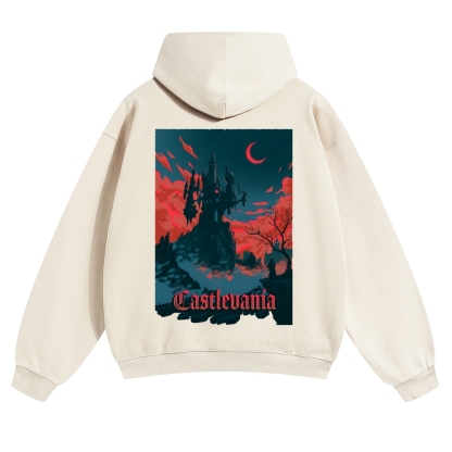 Castlevania Vintage Cotton Hoodie