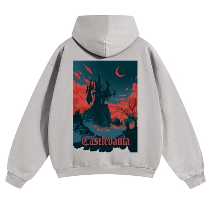 Castlevania Vintage Cotton Hoodie