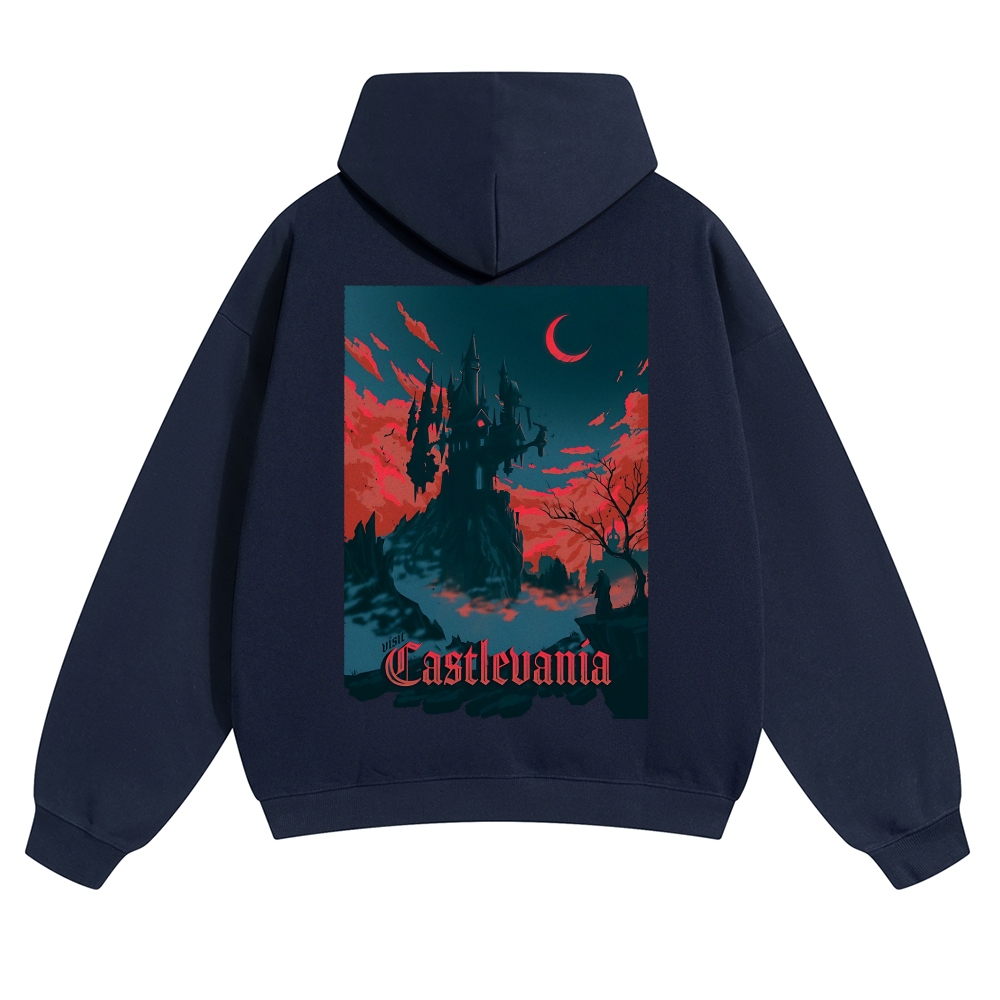 Castlevania Vintage Cotton Hoodie