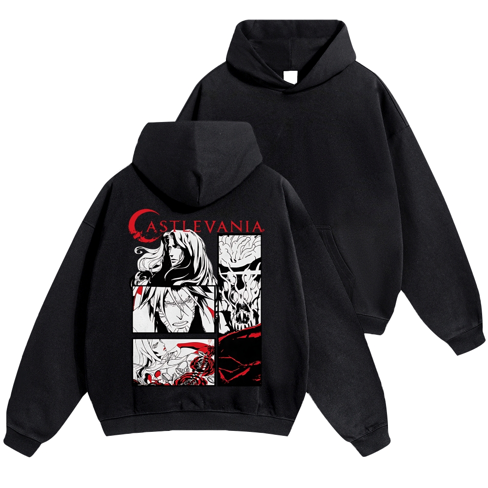 Castlevania Vintage Cotton Hoodie