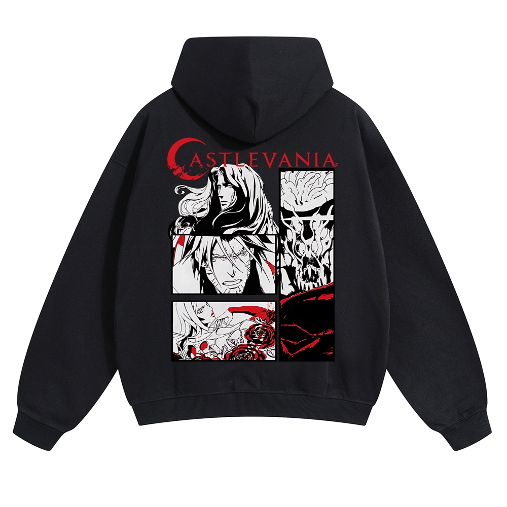 Castlevania Vintage Cotton Hoodie