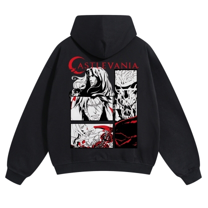 Castlevania Vintage Cotton Hoodie