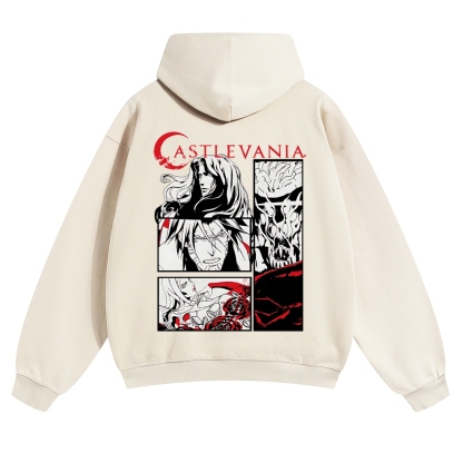 Castlevania Vintage Cotton Hoodie