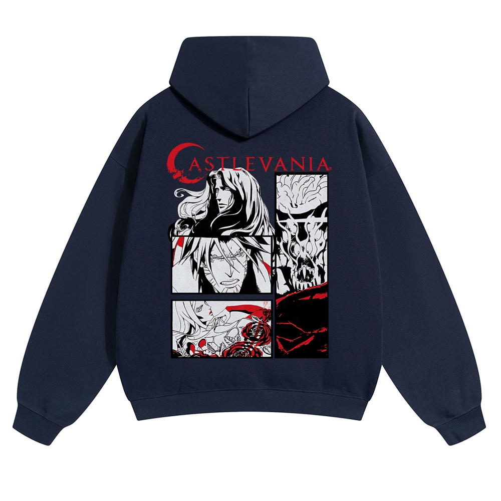 Castlevania Vintage Cotton Hoodie
