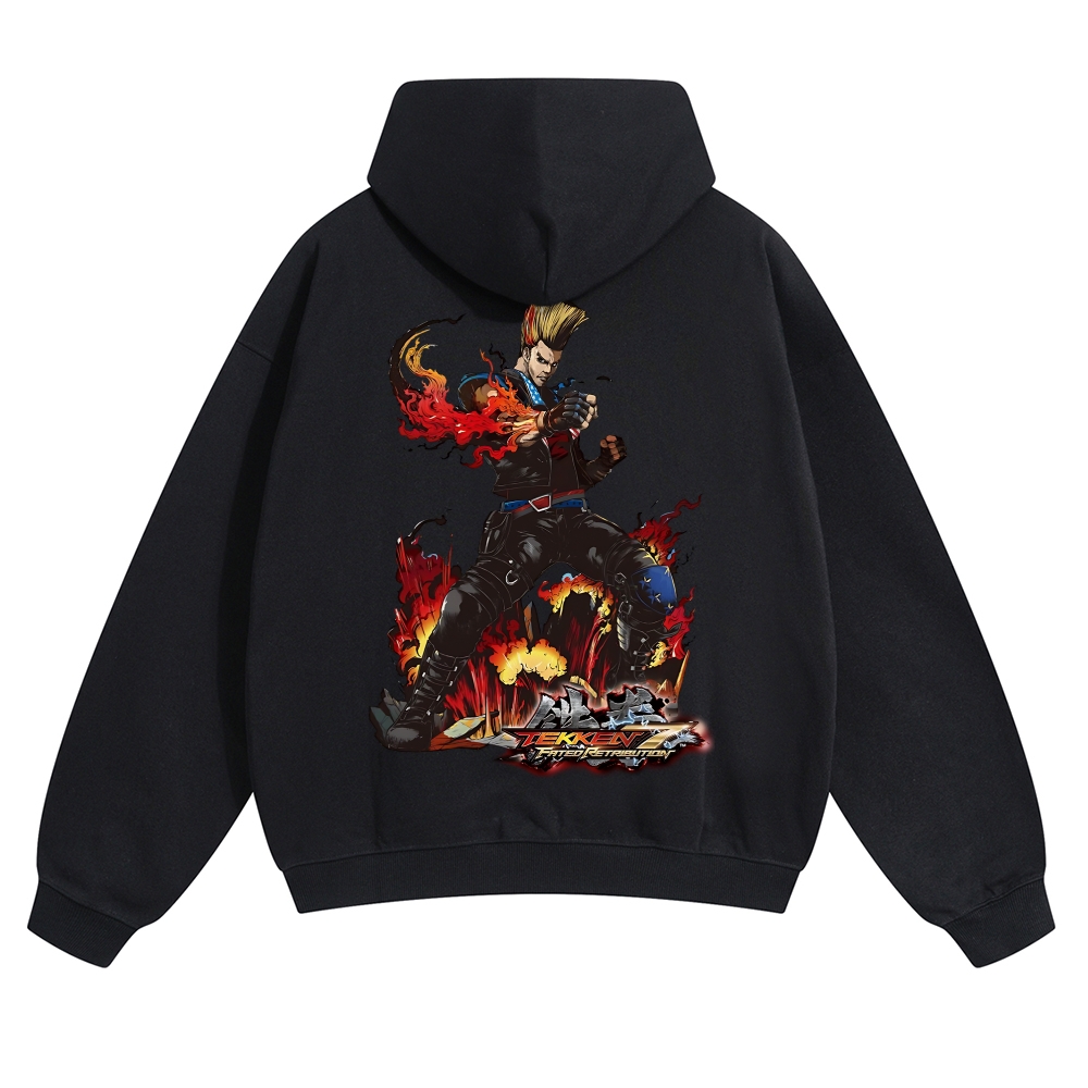 Tekken Vintage Cotton Hoodie