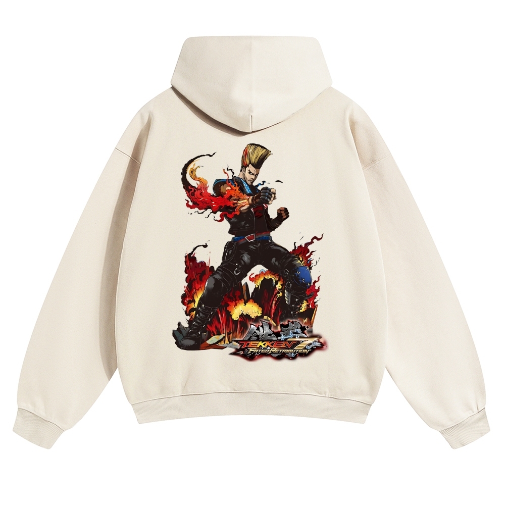 Tekken Vintage Cotton Hoodie