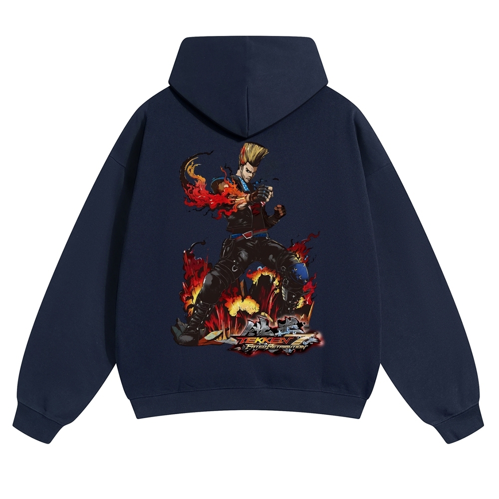 Tekken Vintage Cotton Hoodie