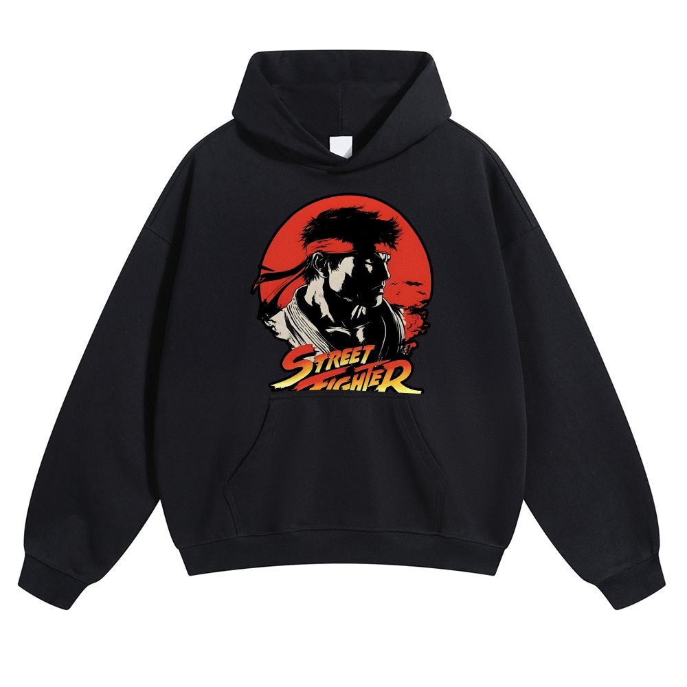 Street Fighter Vintage Cotton Hoodie