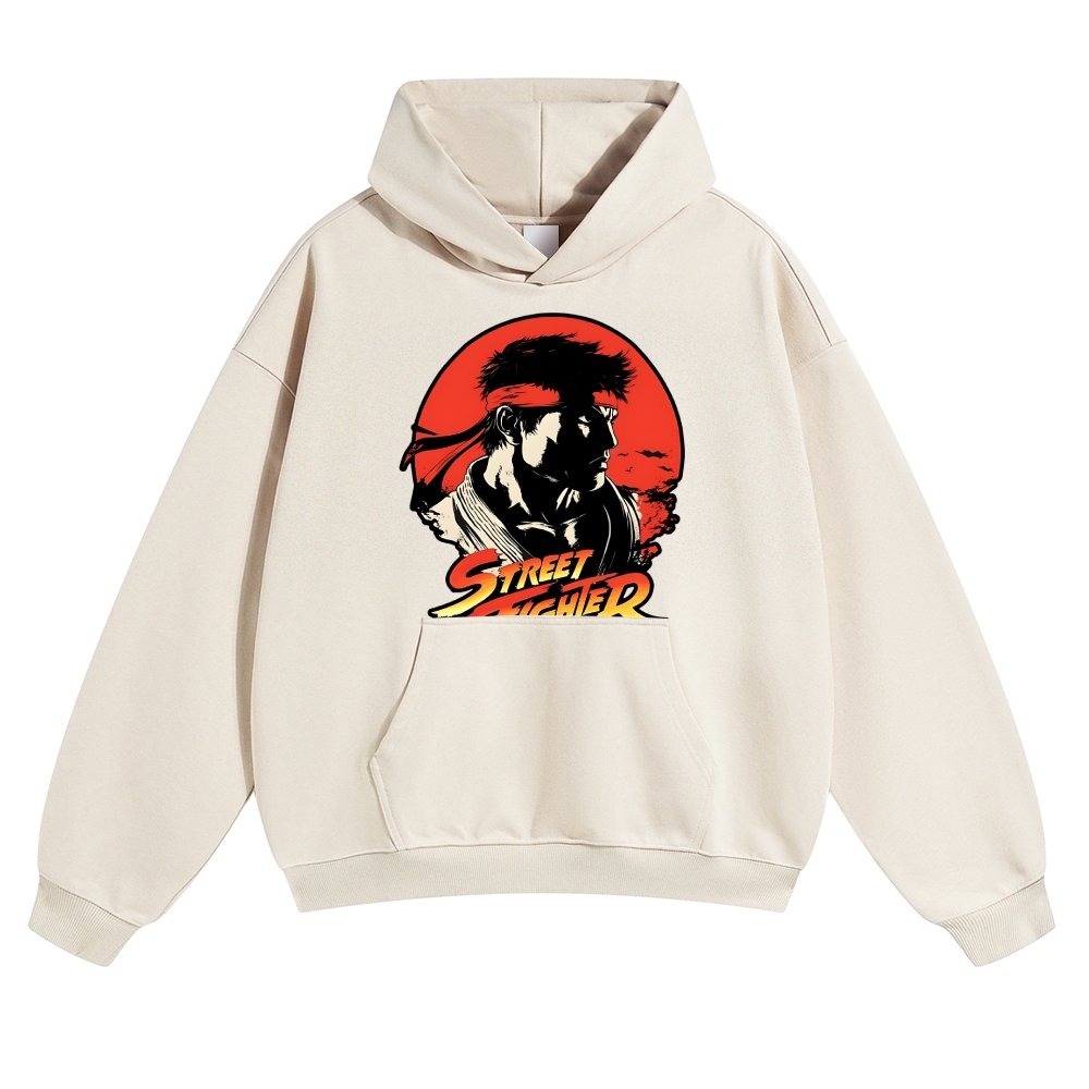 Street Fighter Vintage Cotton Hoodie