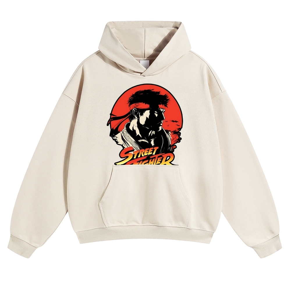 Street Fighter Vintage Cotton Hoodie
