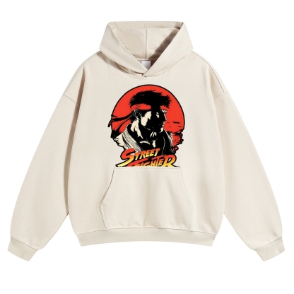 Street Fighter Vintage Cotton Hoodie