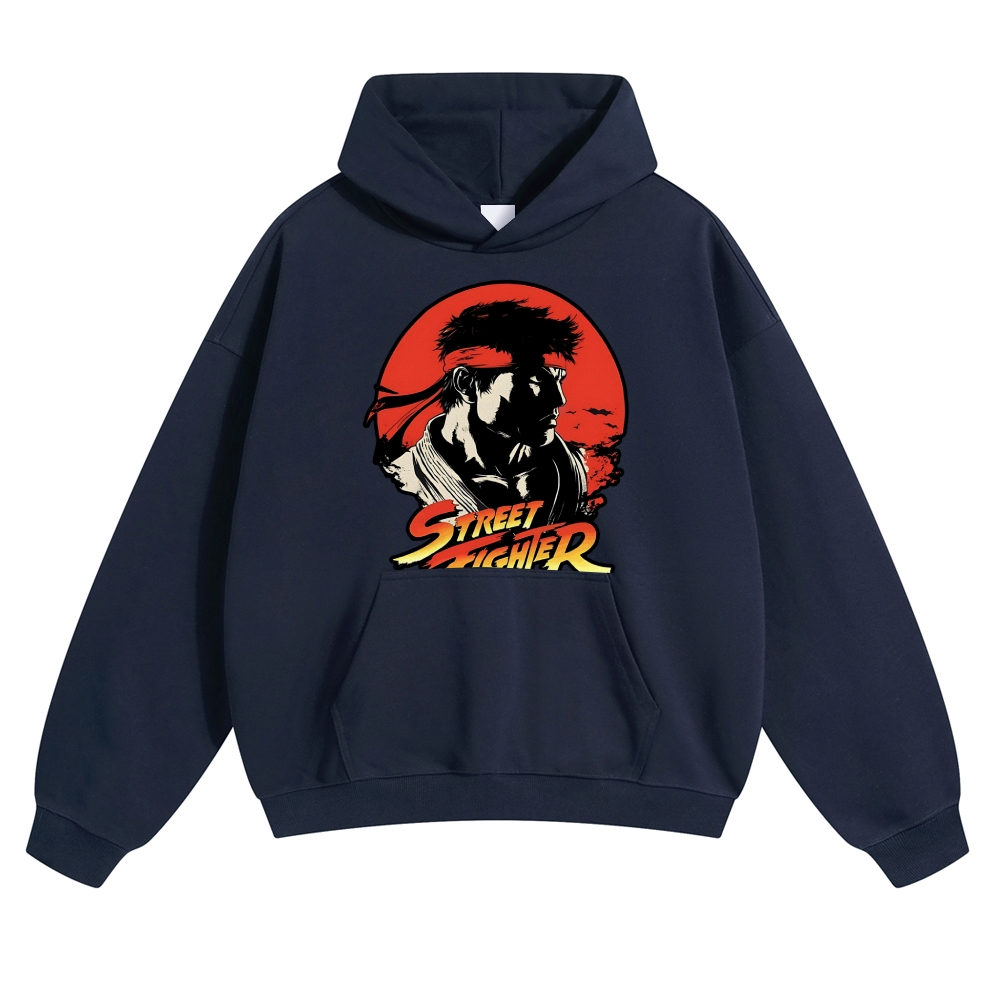 Street Fighter Vintage Cotton Hoodie