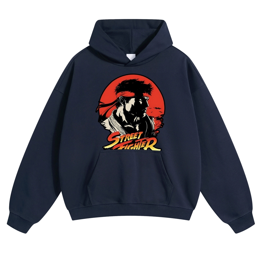 Street Fighter Vintage Cotton Hoodie