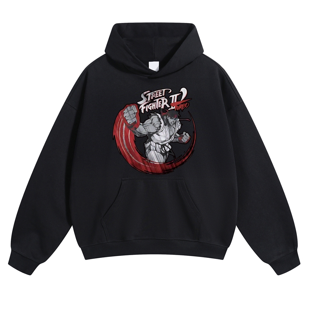 Street Fighter Vintage Cotton Hoodie