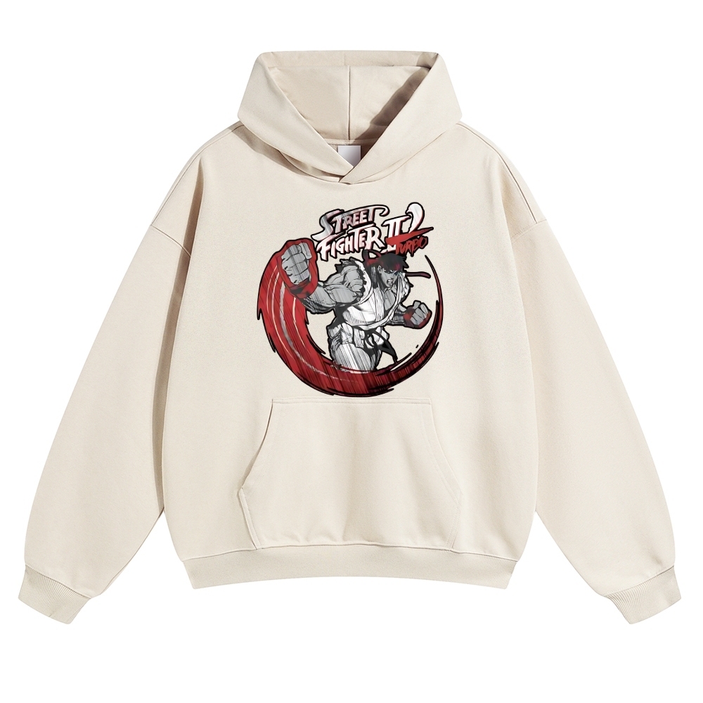 Street Fighter Vintage Cotton Hoodie