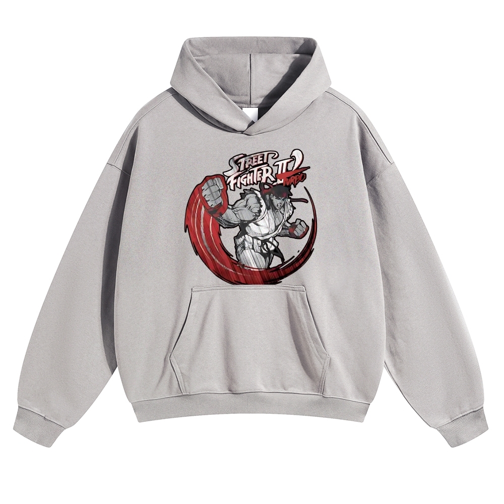 Street Fighter Vintage Cotton Hoodie