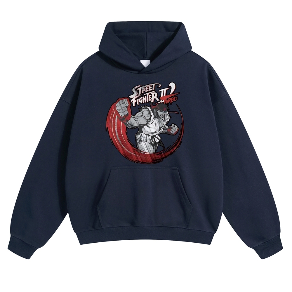 Street Fighter Vintage Cotton Hoodie