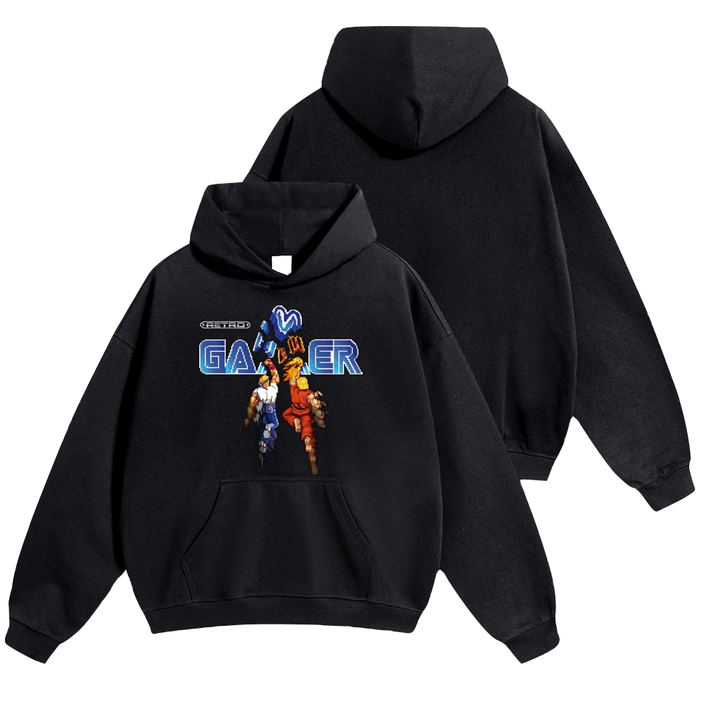 Street Fighter Vintage Cotton Hoodie