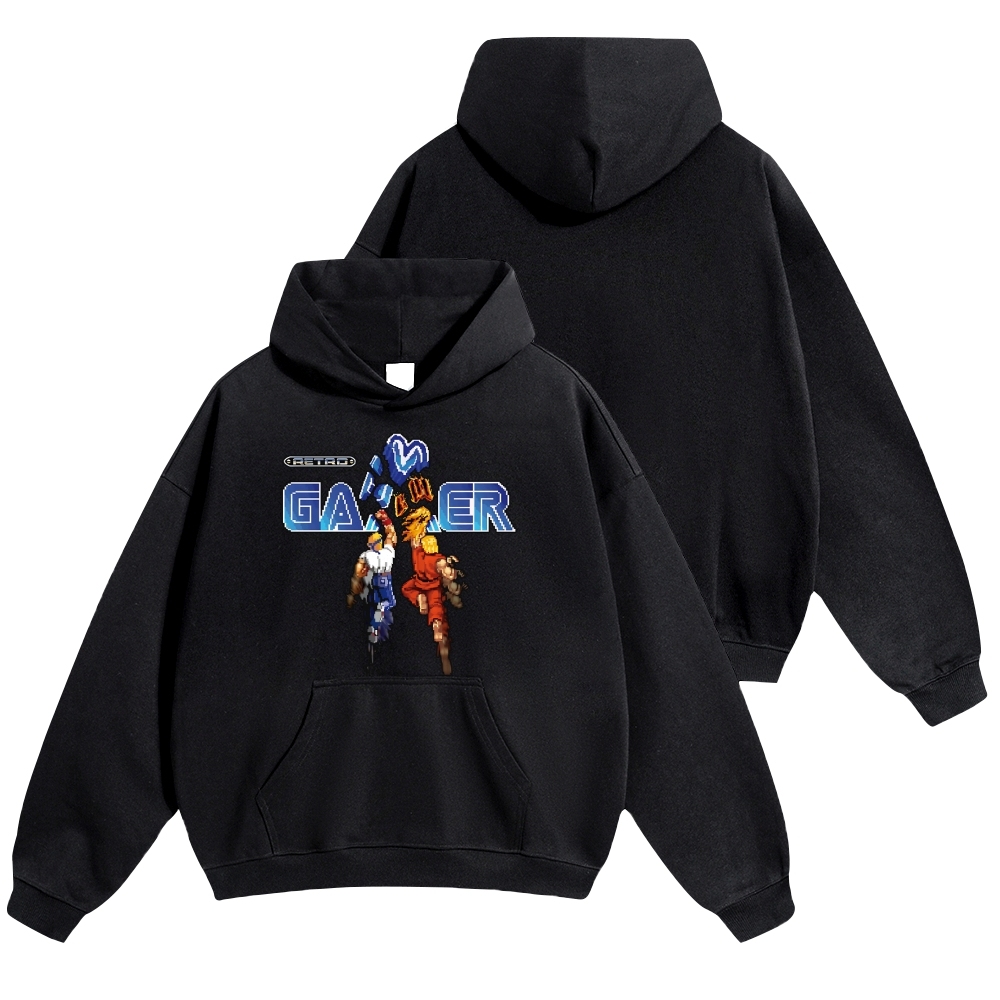 Street Fighter Vintage Cotton Hoodie