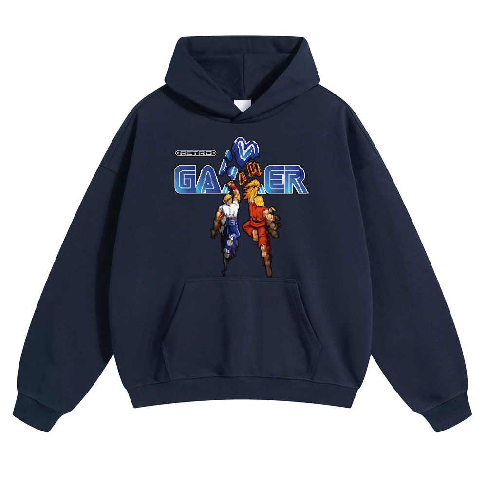 Street Fighter Vintage Cotton Hoodie