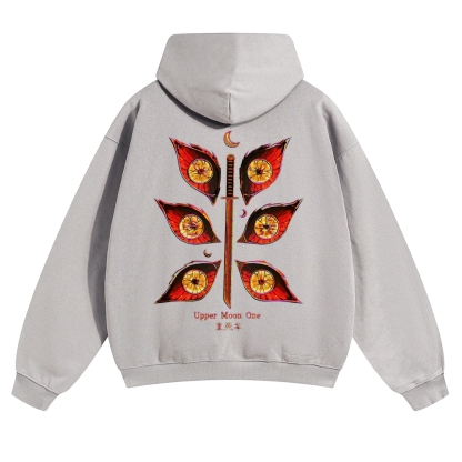 Demon Slayer Vintage Cotton Hoodie