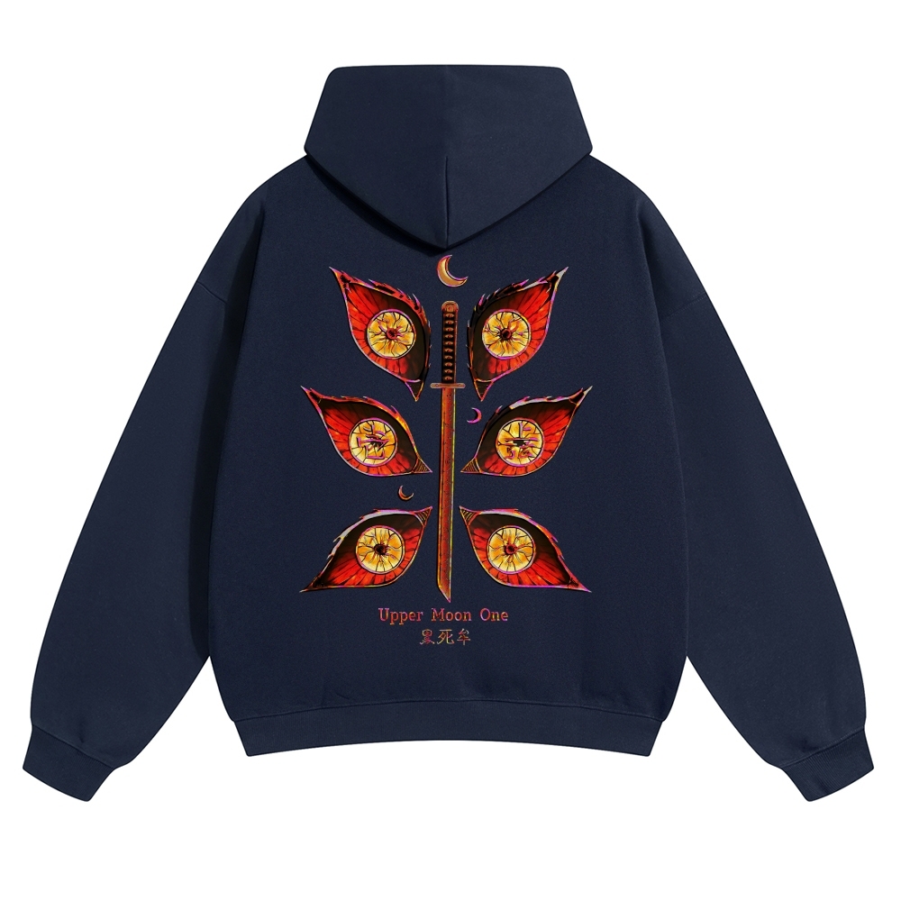 Demon Slayer Vintage Cotton Hoodie