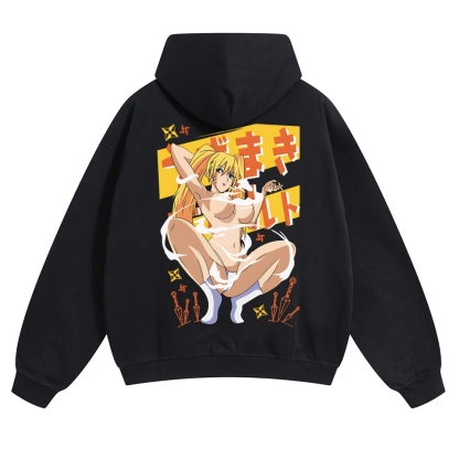 Naruto Ecchi Vintage Cotton Hoodie