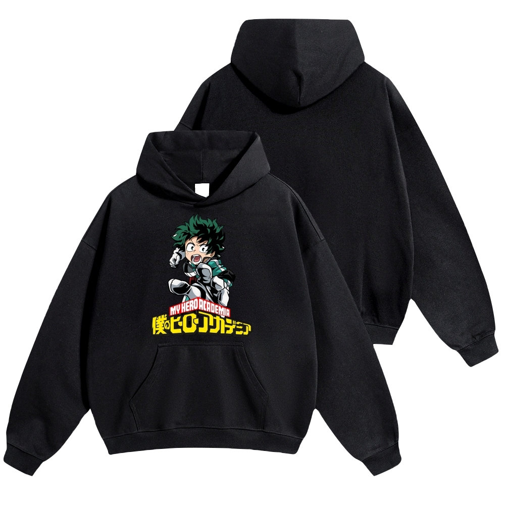 My Hero Academia Vintage Cotton Hoodie