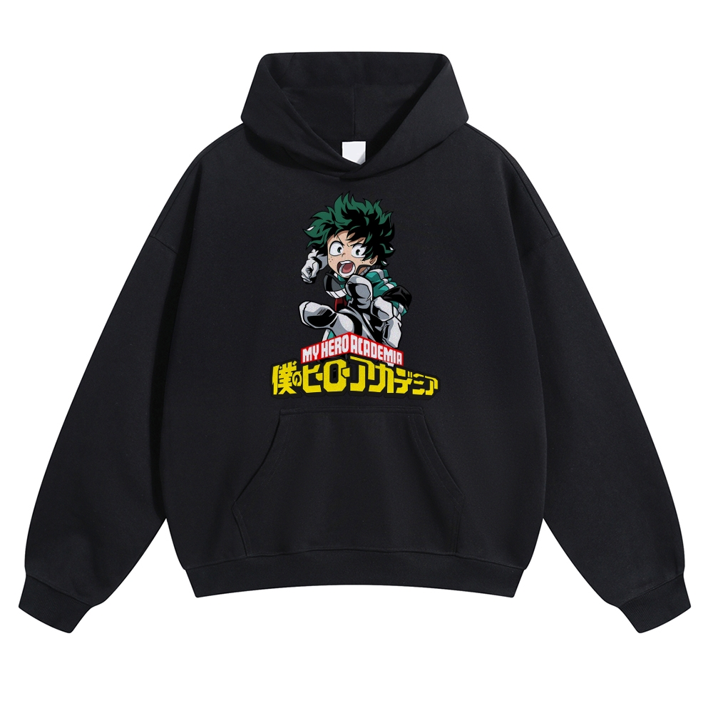 My Hero Academia Vintage Cotton Hoodie
