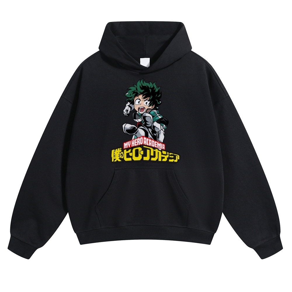 My Hero Academia Vintage Cotton Hoodie