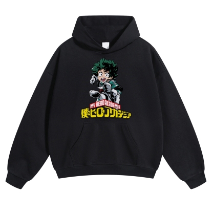 My Hero Academia Vintage Cotton Hoodie