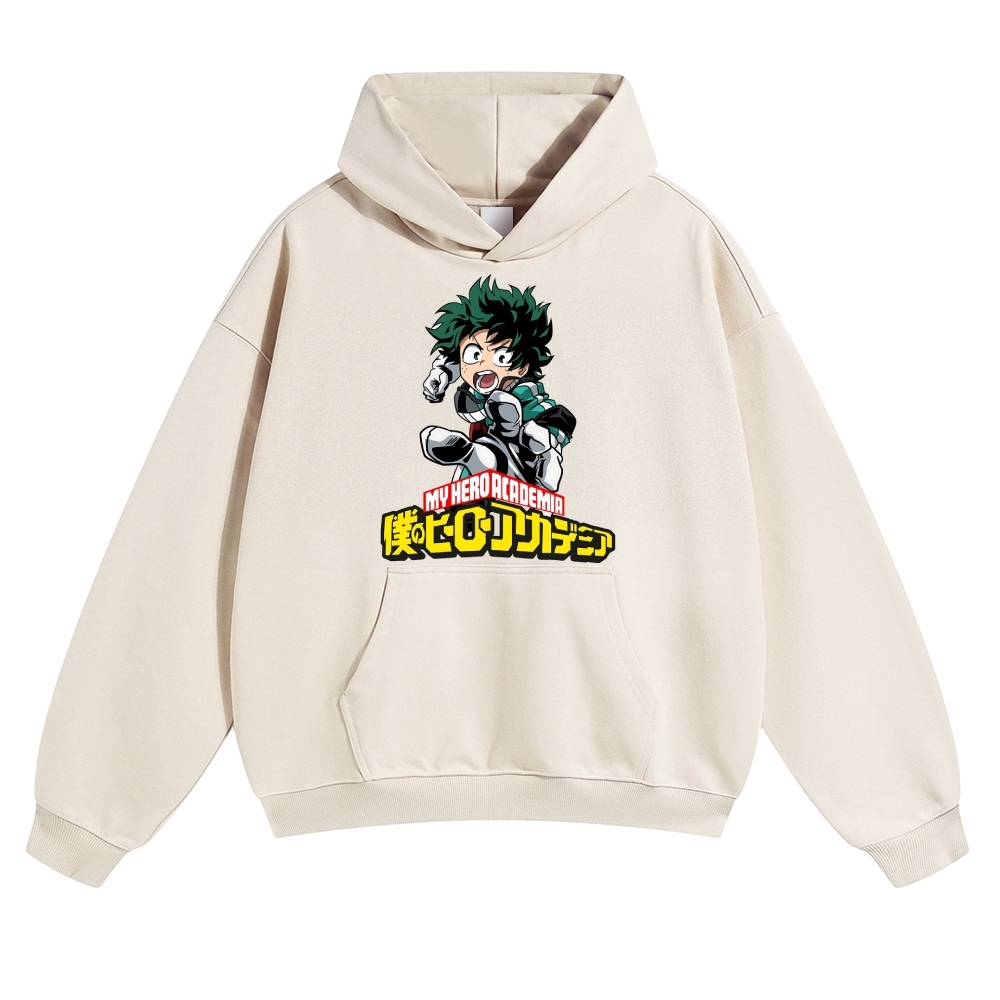 My Hero Academia Vintage Cotton Hoodie