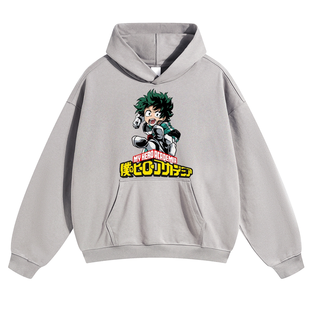 My Hero Academia Vintage Cotton Hoodie
