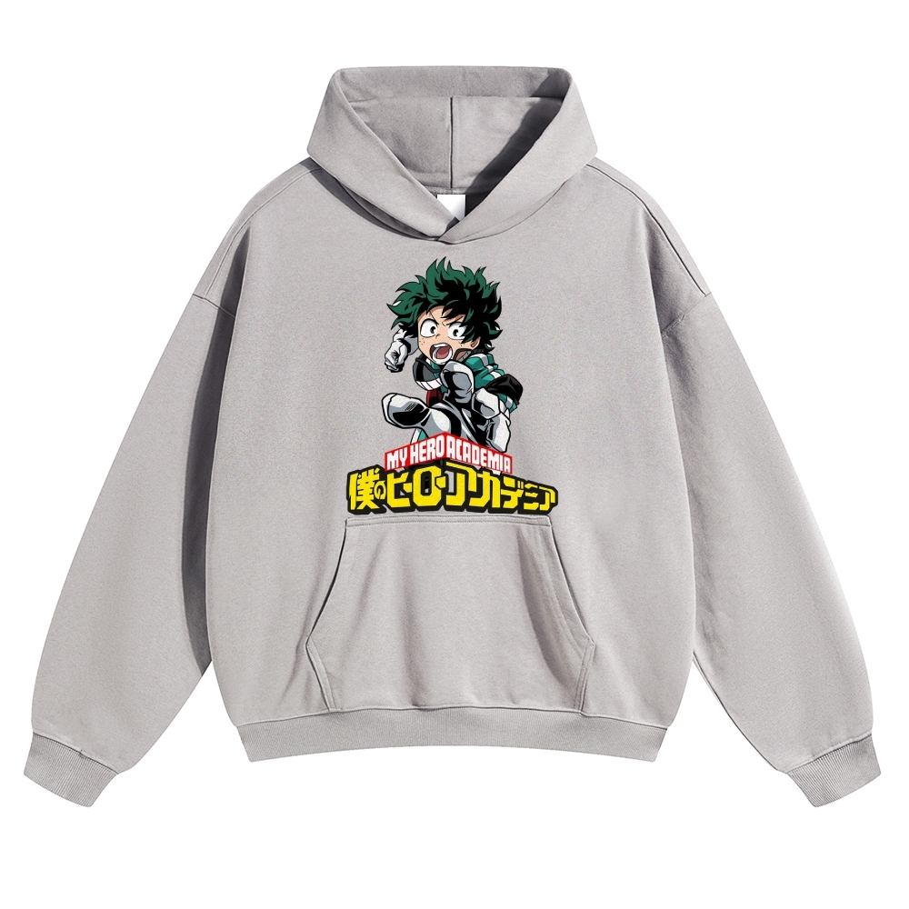 My Hero Academia Vintage Cotton Hoodie