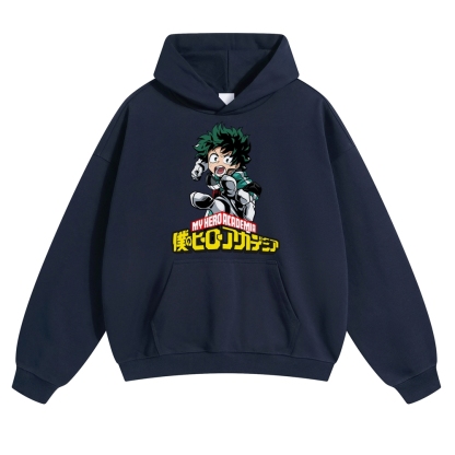 My Hero Academia Vintage Cotton Hoodie