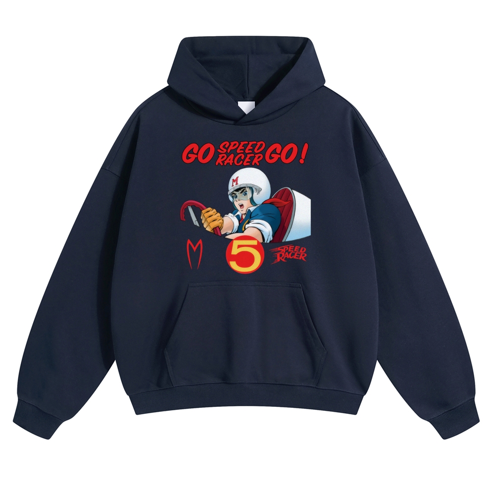 Speed Racer Vintage Cotton Hoodie
