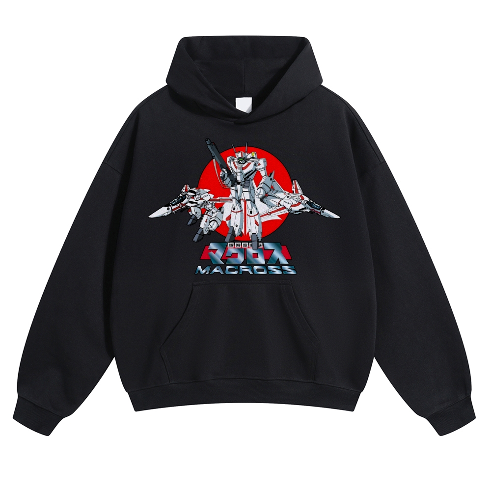 Macross Vintage Cotton Hoodie
