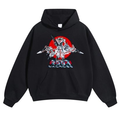 Macross Vintage Cotton Hoodie
