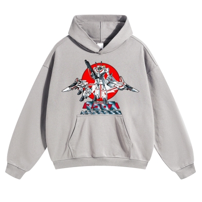 Macross Vintage Cotton Hoodie