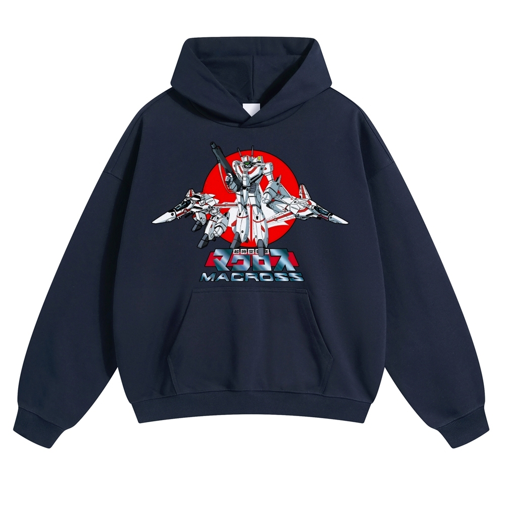 Macross Vintage Cotton Hoodie